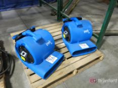 (2) Labex Janitorial 3-Speed Floor Dryers