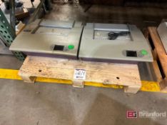 (2) Powis Parker Fastback 20 Thermal Tape Binding Machines