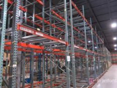 (7) Sections of Clip Together Dual Carriage Push Back Racking