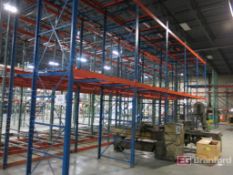Lot of (5) Sections of Single Carriage Bolt Together Push Back Racking