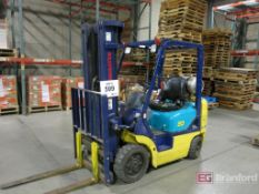 Komatsu Model FG2-ST-12 3500 Lb Cap. LP Forklift