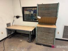 Screen Print Drying Rack, Work Table