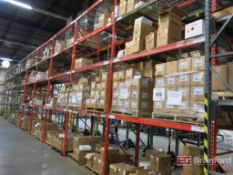 Contents of (15) Sections of Pallet Racking