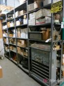 (12) Sections of Medium Duty Shelving w/ Contents