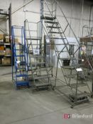 (3) Assorted Portable Aircraft Style Staircases