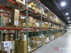 Contents of (10) Sections of Pallet Racking