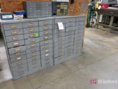 (2) Small Parts Bins w/ Contents