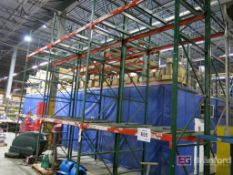 (3) Sections of Single Carriage Bolt Together Racking