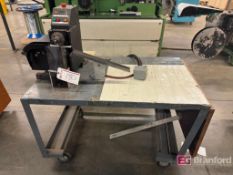 JBI/James Burns Intl Benchtop Mounted Wire Measuring Cutting Station