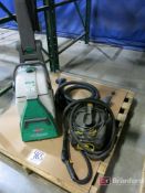 Bissell Big Green Floor Steam Cleaner, McCulloch Spot Steam Cleaner