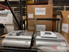 (2) Fellowes Quasare 15 Electric Plastic Comb Binding Machines