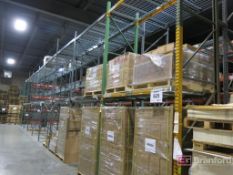 Lot of (16) Sections of Tear Drop Racking