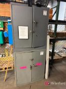 (2) 2-Door Metal Cabinets w/ Contents