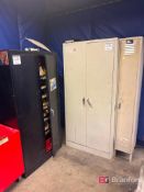 (2) 2-Door Metal Cabinets w/ Contents