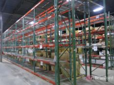 Lot of (19) Sections of Tear Drop and Bolt Style Racking