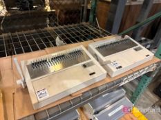 (2) TCC Spiral Binding Co. Manual Spiral Binders