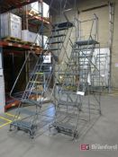 13-Step and 10-Step Aircraft Style Portable Staircase