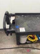Push Cart on casters contents not included