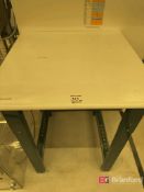 (4) Small Industrial Work Tables