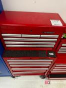 WorkSmart Tool Box on Casters; Contents included