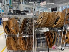(2) Metal Uline Racks; w/o contents