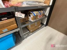 (2) Metal Storage Racks with Contents