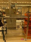(3) Uline Metal Racks