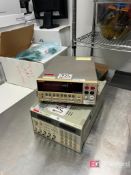 (1) Keithley 2002 Multimeter. (1) Keithley 3330 LCZ Meter