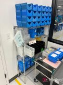 (3) Uline Metal Racks