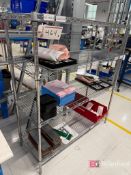 (3) Uline Metro Racks; no contents