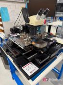 Wentworth Labs Leica Microscope w/ HP 3458A Multimeter;