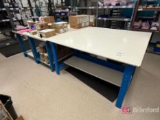 (4) BenchDepot Industrial Work Tables;
