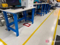 (4) BenchDepot Industrial Work Tables, no contents