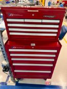 WorkSmart Tool Box on Casters w/ Contents