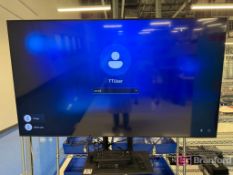 Samsung Flat Screen TV w/ stand on wheels