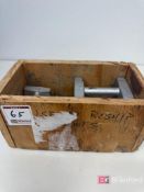 Box of various calibration weights;