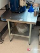 Industrial Steel Work Table