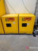 (2) Uline Flammable Storage Cabinets