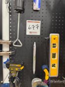 Industrial Peg Board and Tools
