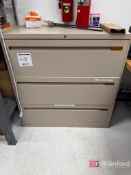 Metal Storage Cabinet; Contents included