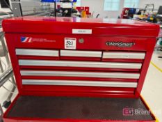 WorkSmart Tool Box on Casters w/ Contents