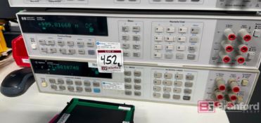 (1) HP 3458A Multimeter; (1) Agilent 3458A 8.5 Digit Multimeter