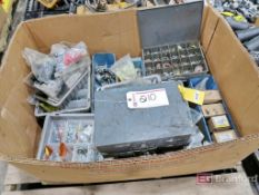 Assorted Dremel Bits, Bed Bolts, Misc Hardware
