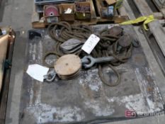 (2) Rope Hoists