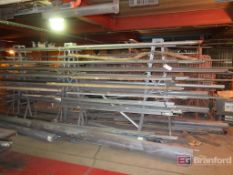 Rack With Assorted Metal Stock