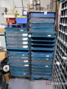 Lot Of (8) Sections Hardware Organizers & Contents