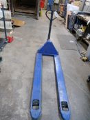 Uline H-8921 Long Fork Pallet Truck