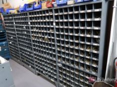 Lot Of (6) Sections Hardware Organizers & Contents