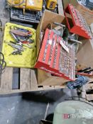 Pallet Of Assorted Hand Tools Cord Reels, Hydraulic Jacks