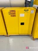 Uline H-1563S-Y Flammable Storage Cabinet; 30 Gal Capacity